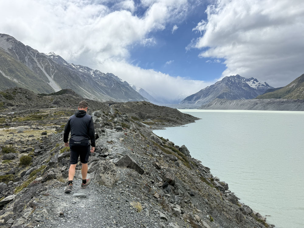 Tasman Glacier Lake New Zealand
