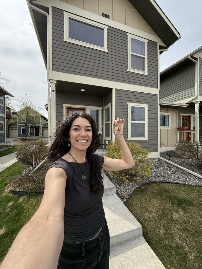 I bought a house