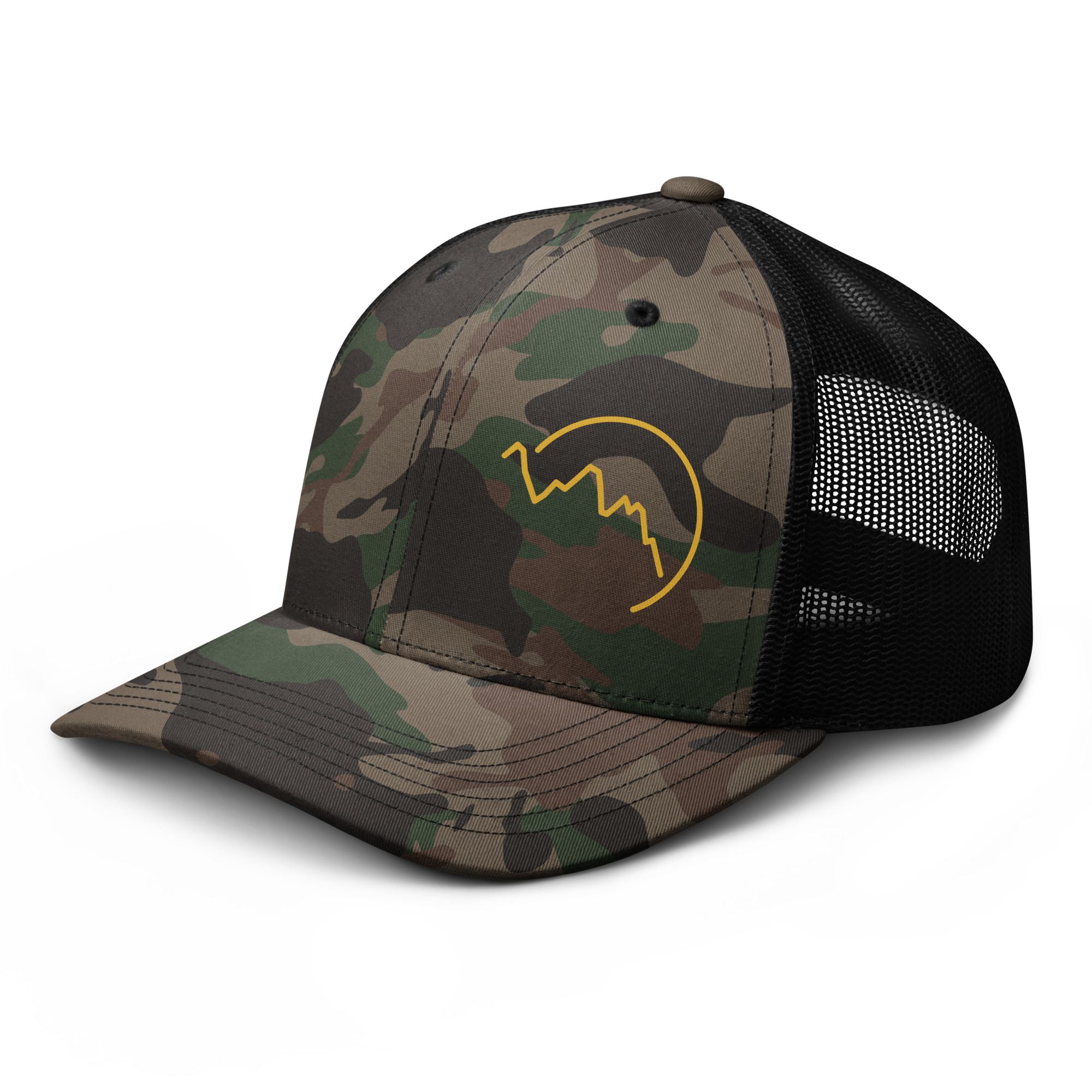 Camouflage trucker hat - Image 4