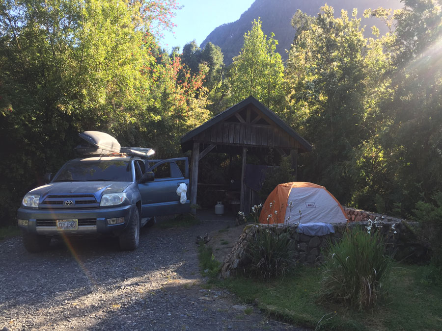 Camping Cascadas Pumalin