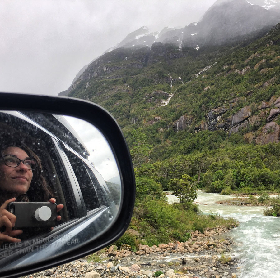 Road to Glacier Exploradores
