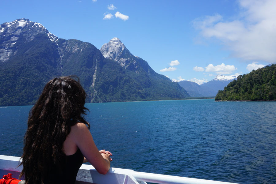 Hornopiren ferry Patagonia